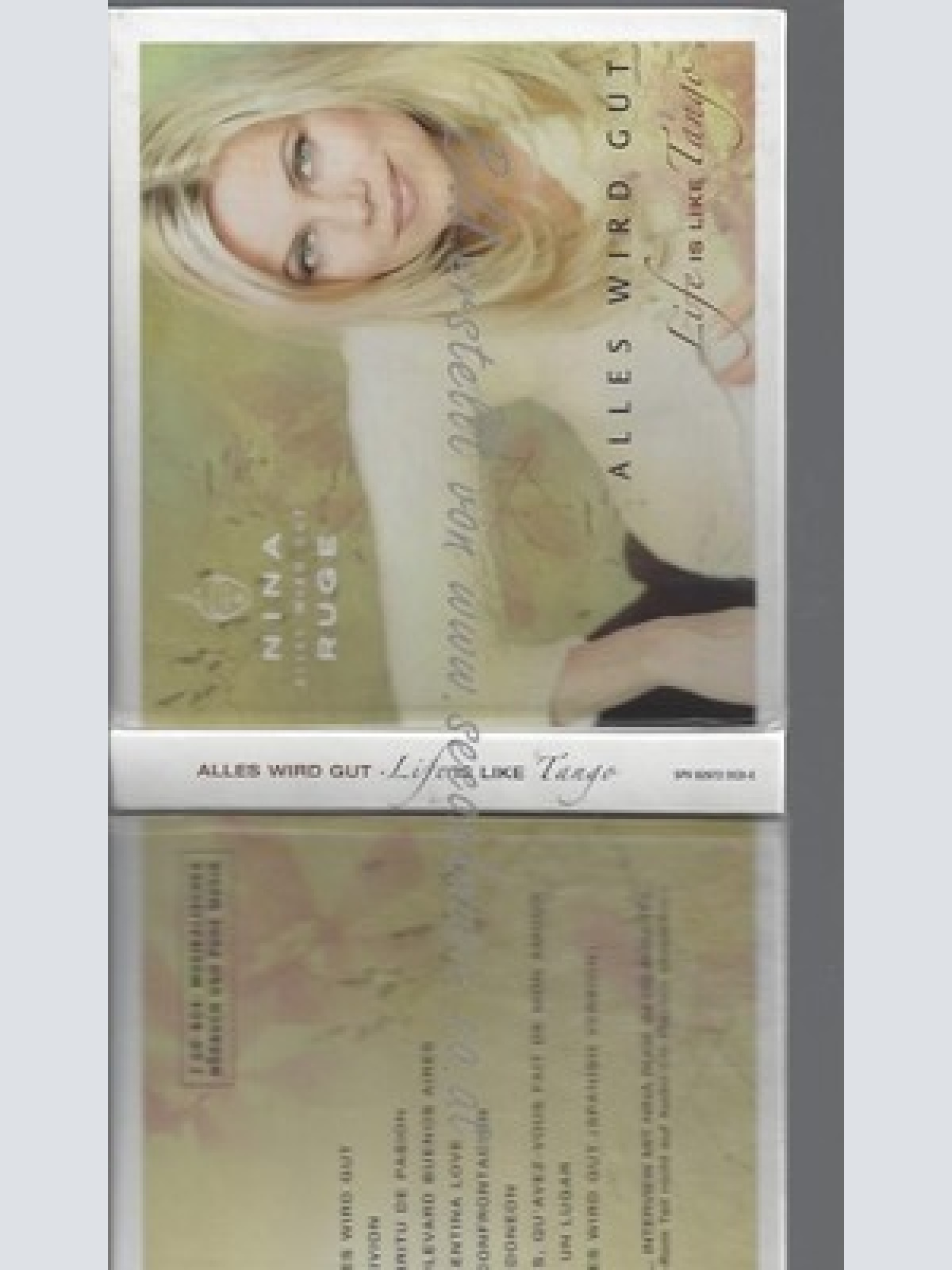 CD--RUGE,NINA--LIFE IS LIKE TANGO | DOPPEL-CD