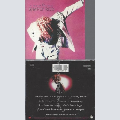 CD--SIMPLY RED - - -- A NEW FLAME