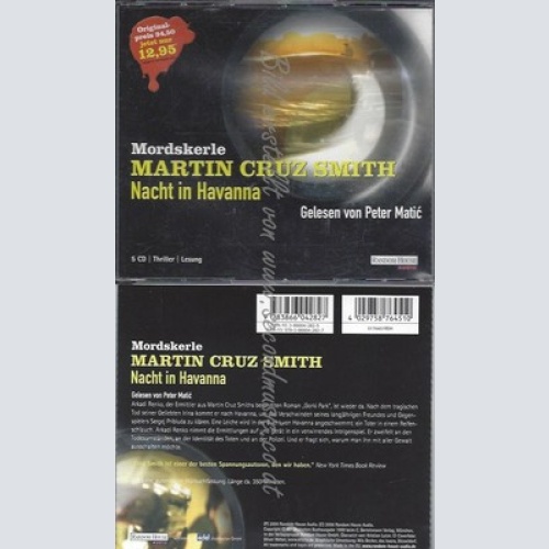 CD--PETER MATIC UND MARTIN CRUZ SMITH - AUDIOBOOK -- -MORDSKERLE- NACHT IN HAVAN
