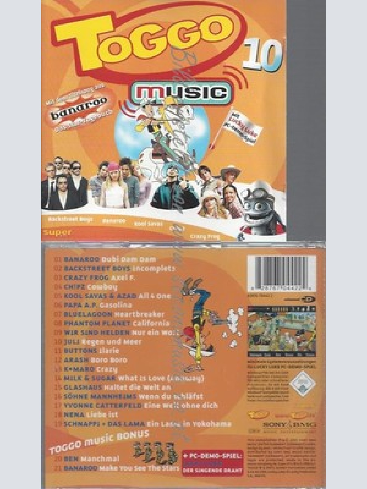 CD--VARIOUS - - -- TOGGO MUSIC 10