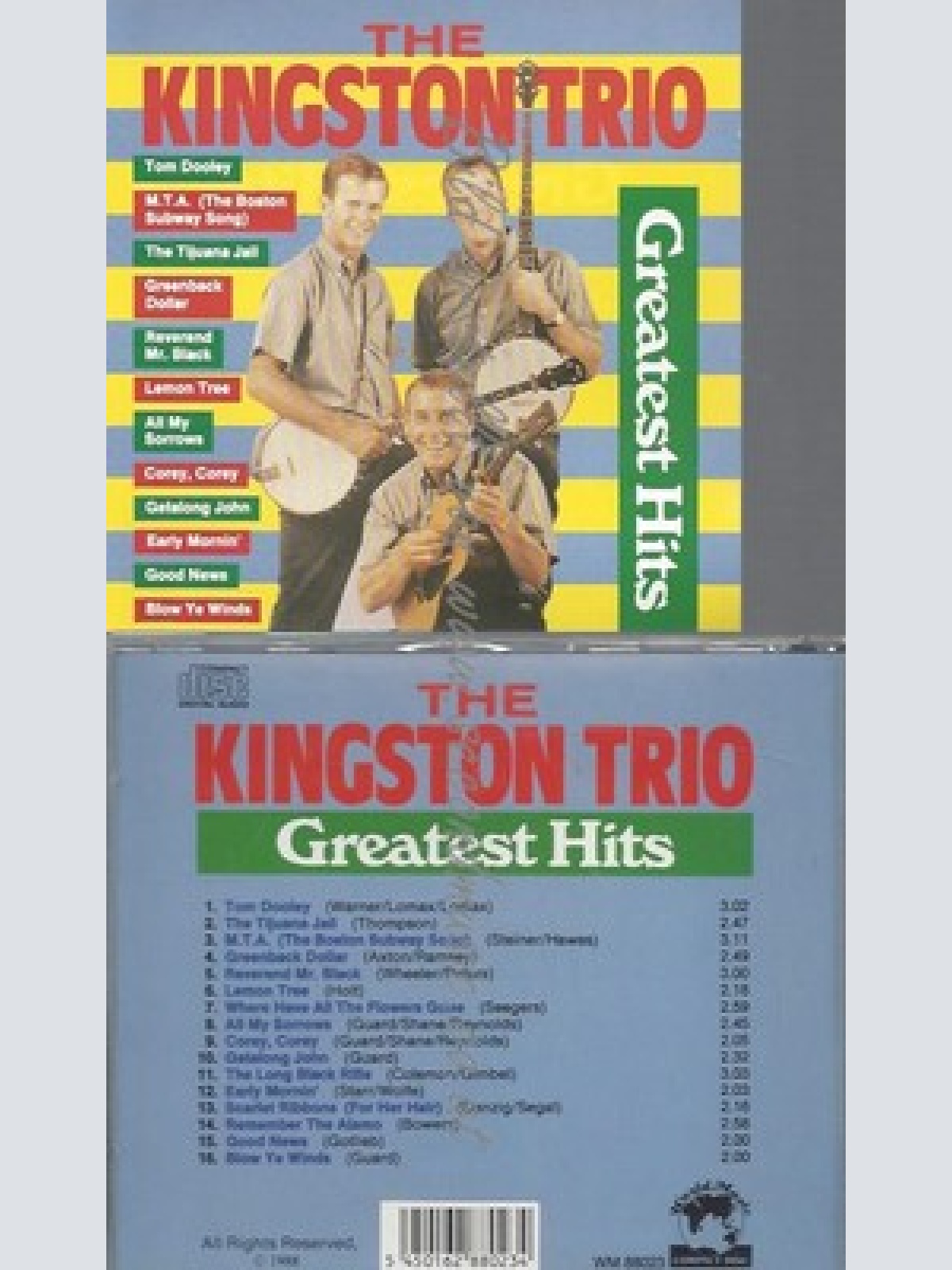CD--KINGSTON TRIO -- GREATEST HITS