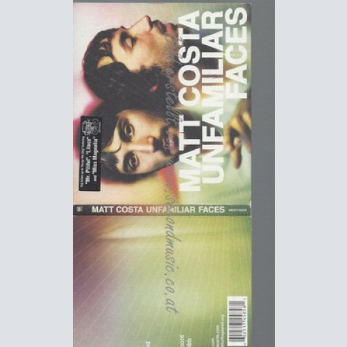 CD--MATT COSTA - - -- UNFAMILIAR FACES