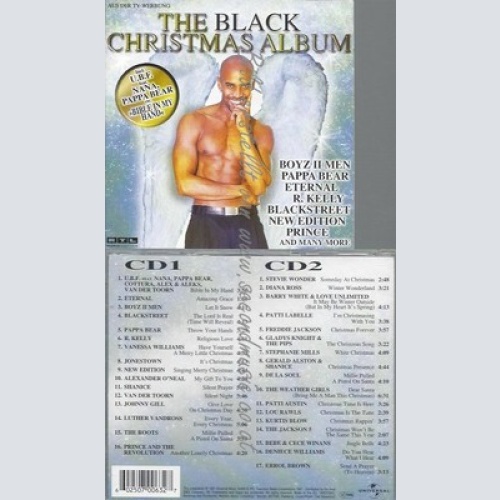 CD--VARIOUS - - - DOPPEL-CD -- THE BLACK CHRISTMAS ALBUM
