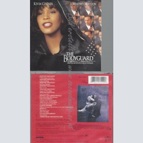 CD--WHITNEY HOUSTON - - - SOUNDTRACK -- THE BODYGUARD-ORIGINAL SOUNDTRACK ALBUM