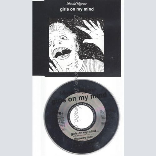CD--DAVID BYRNE--GIRLS ON MY MIND