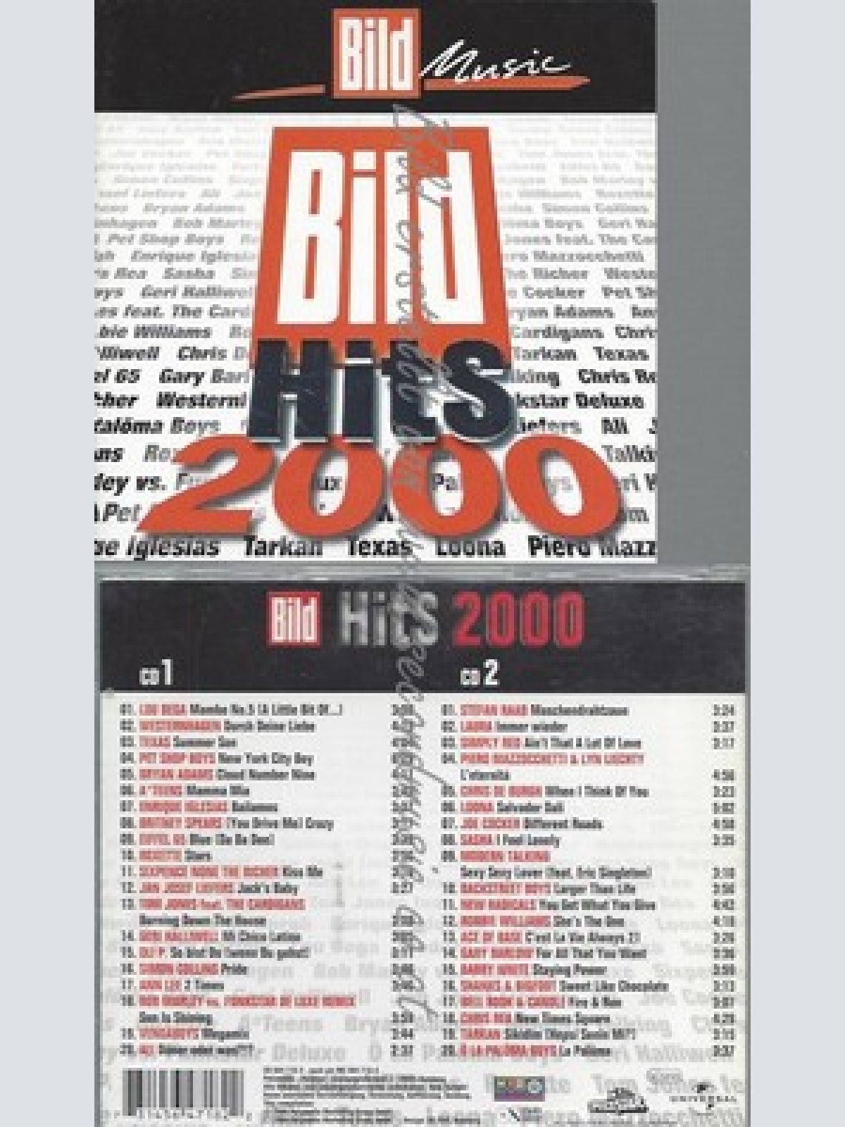 CD--VARIOUS - - - DOPPEL-CD -- BILD HITS 2000