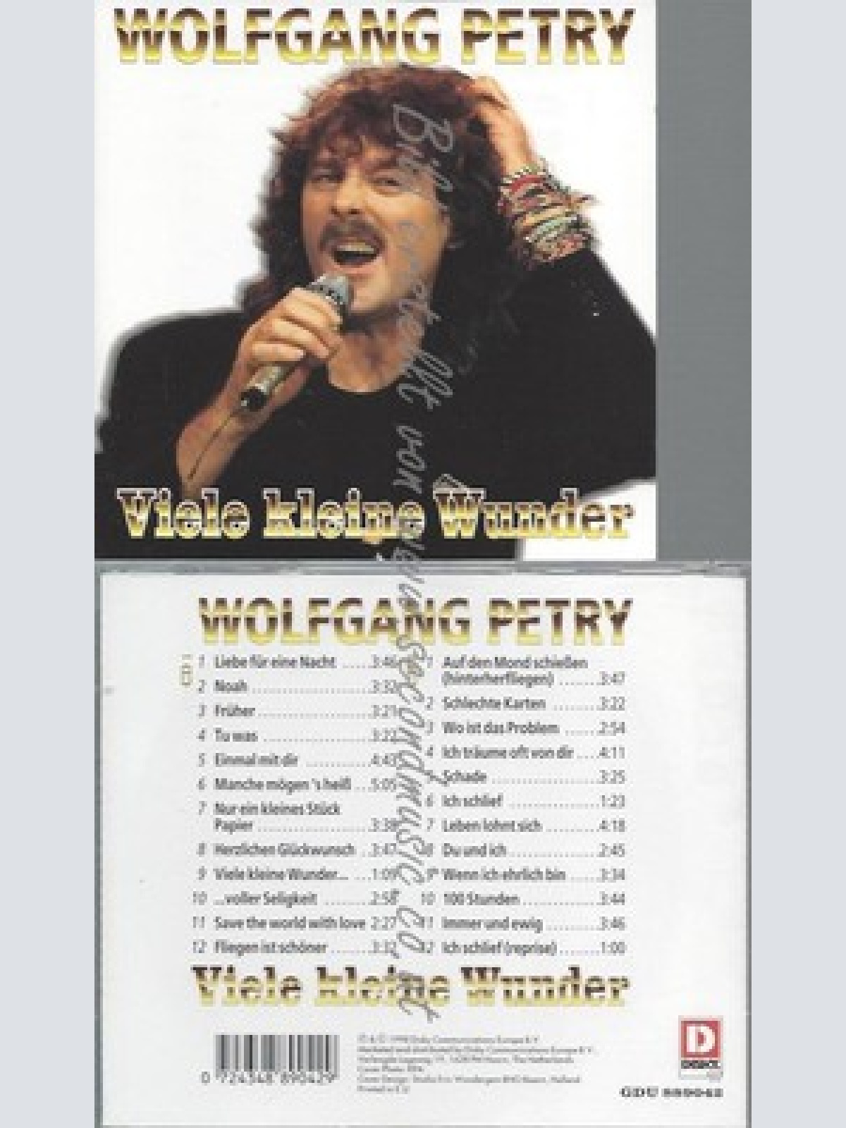 CD--WOLFGANG PETRY - - - DOPPEL-CD -- VIELE KLEINE WUNDER