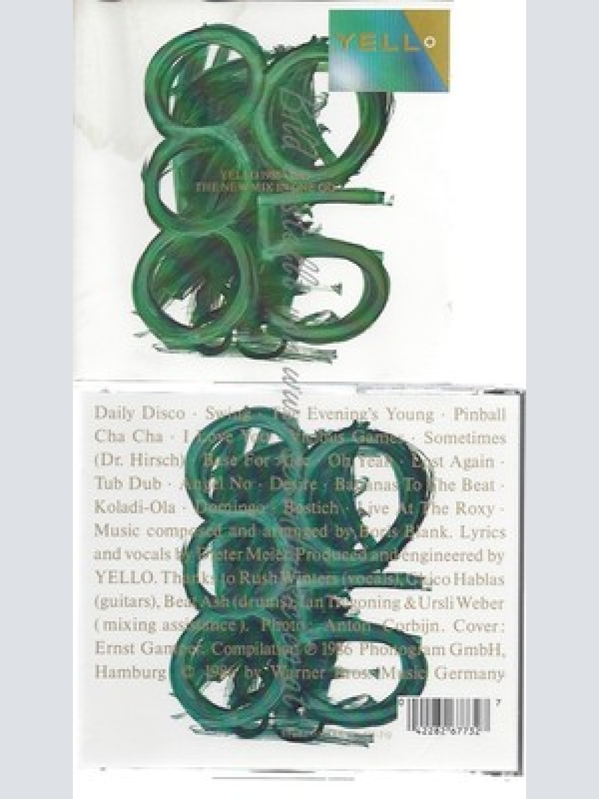 CD--YELLO - - -- YELLO  -  THE NEW MIX IN ONE GO --VERTIGO SWIRL