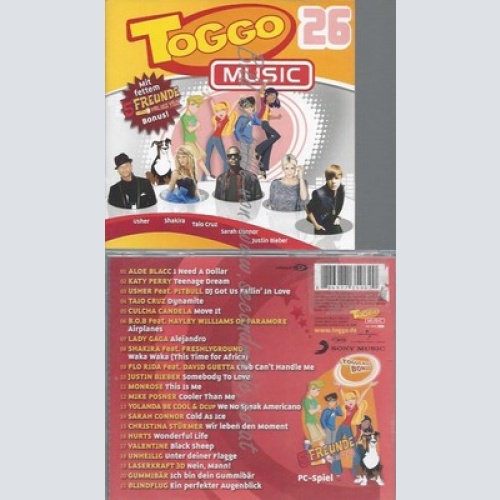 CD--VARIOUS - - -- TOGGO MUSIC 26