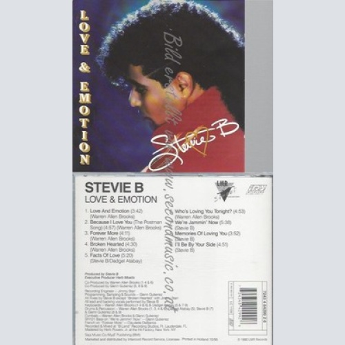 CD--STEVIE B - - -- LOVE IN MOTION