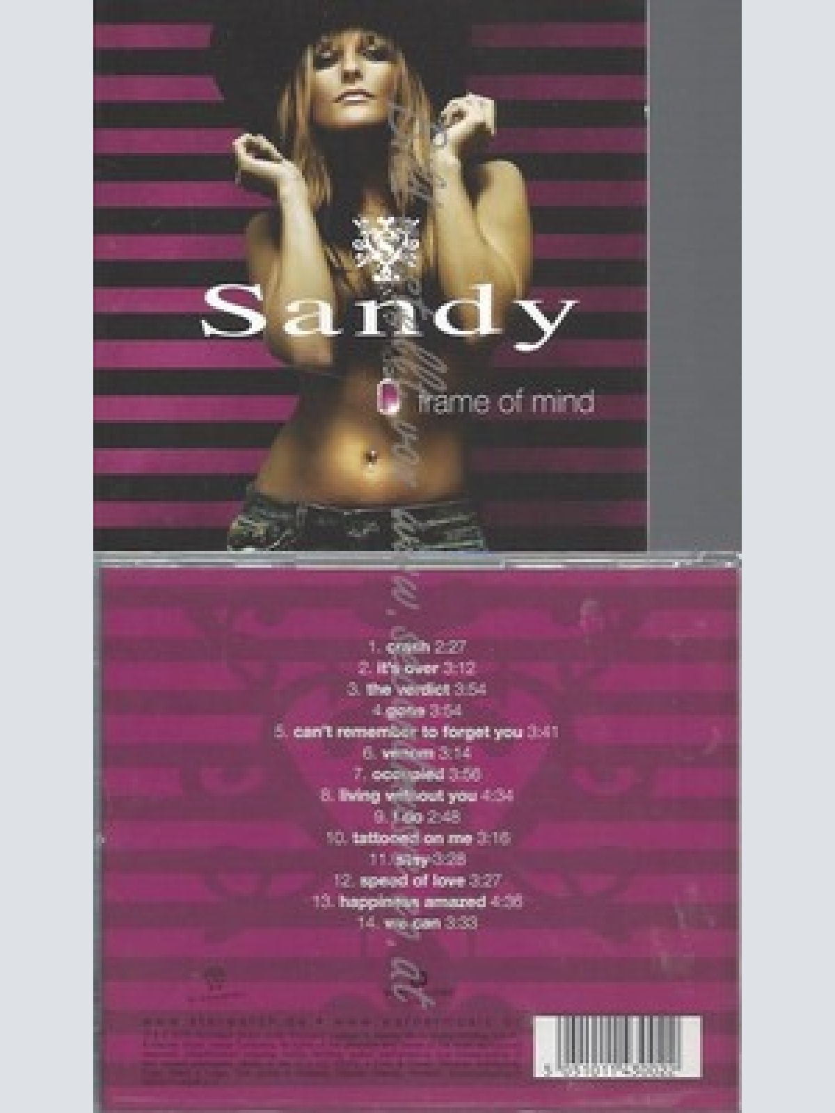 CD--SANDY - - -- FRAME OF MIND