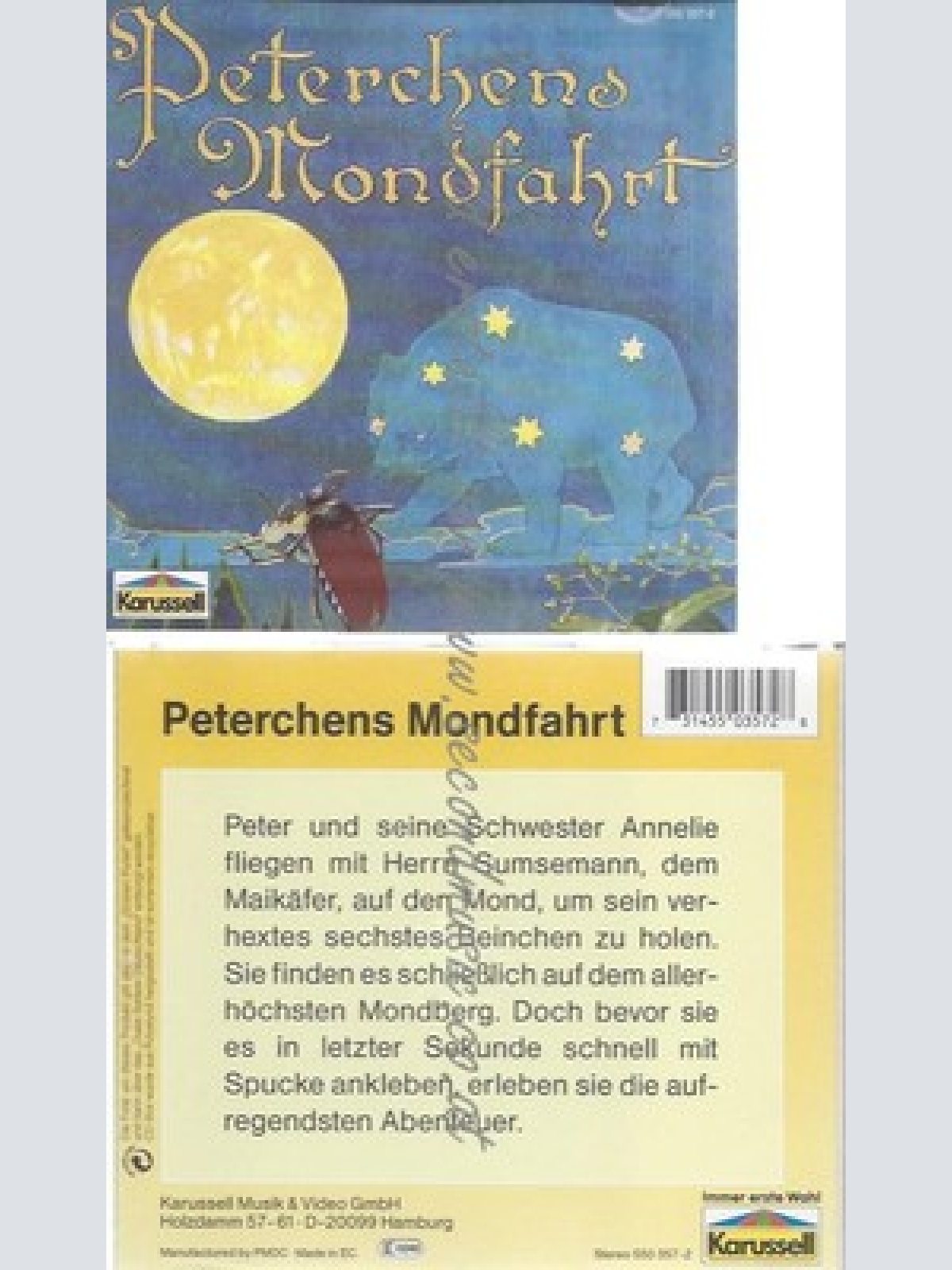 CD--GERDT / BASSEWITZ - - -- PETERCHENS MONDFAHRT