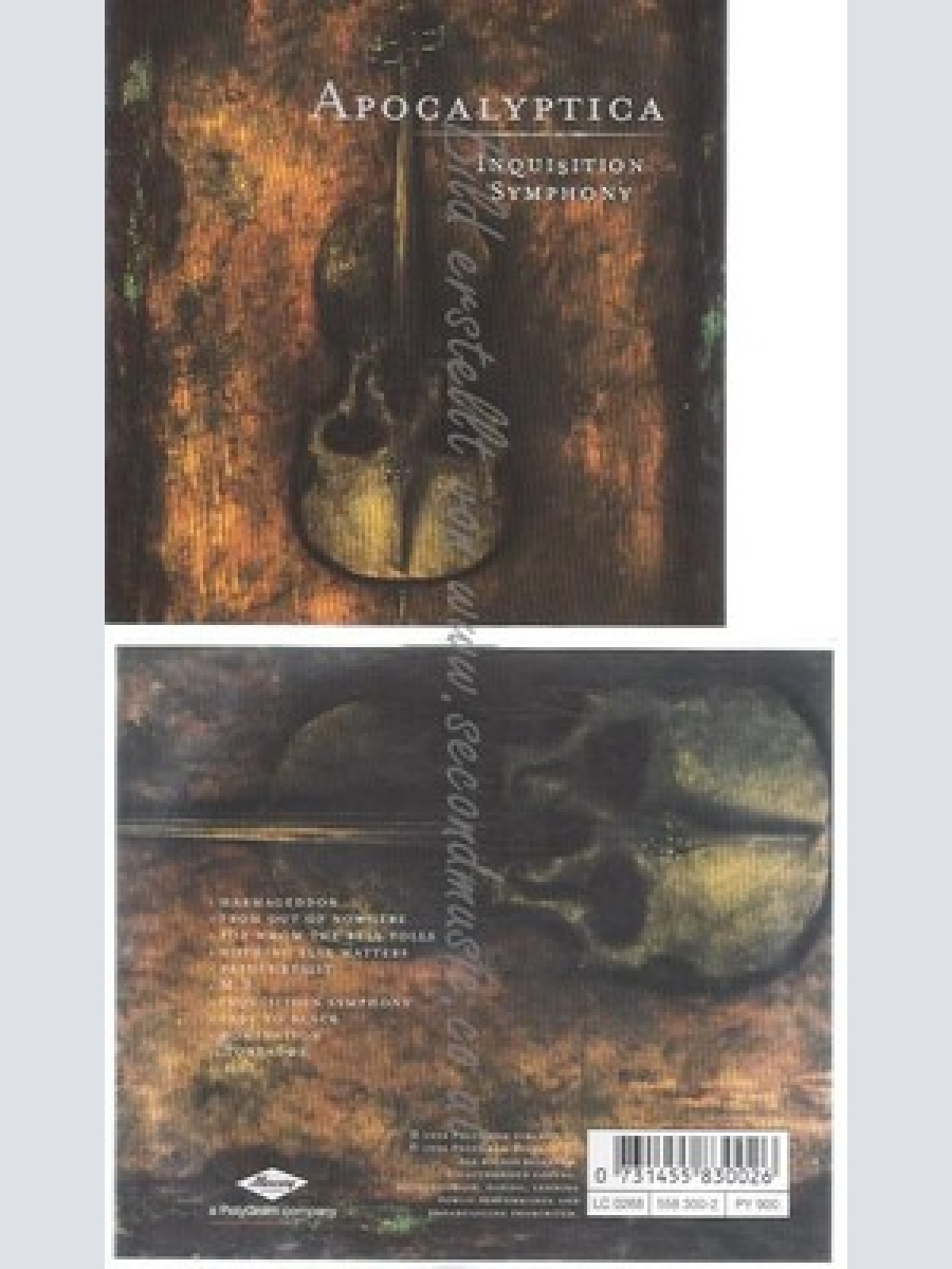 CD--APOCALYPTICA - - -- INQUISITION SYMPHONY
