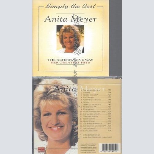 CD--ANITA MEYER - - -- ALTERNATIVE WAY -GREATEST HITS- -UK IMPORT-