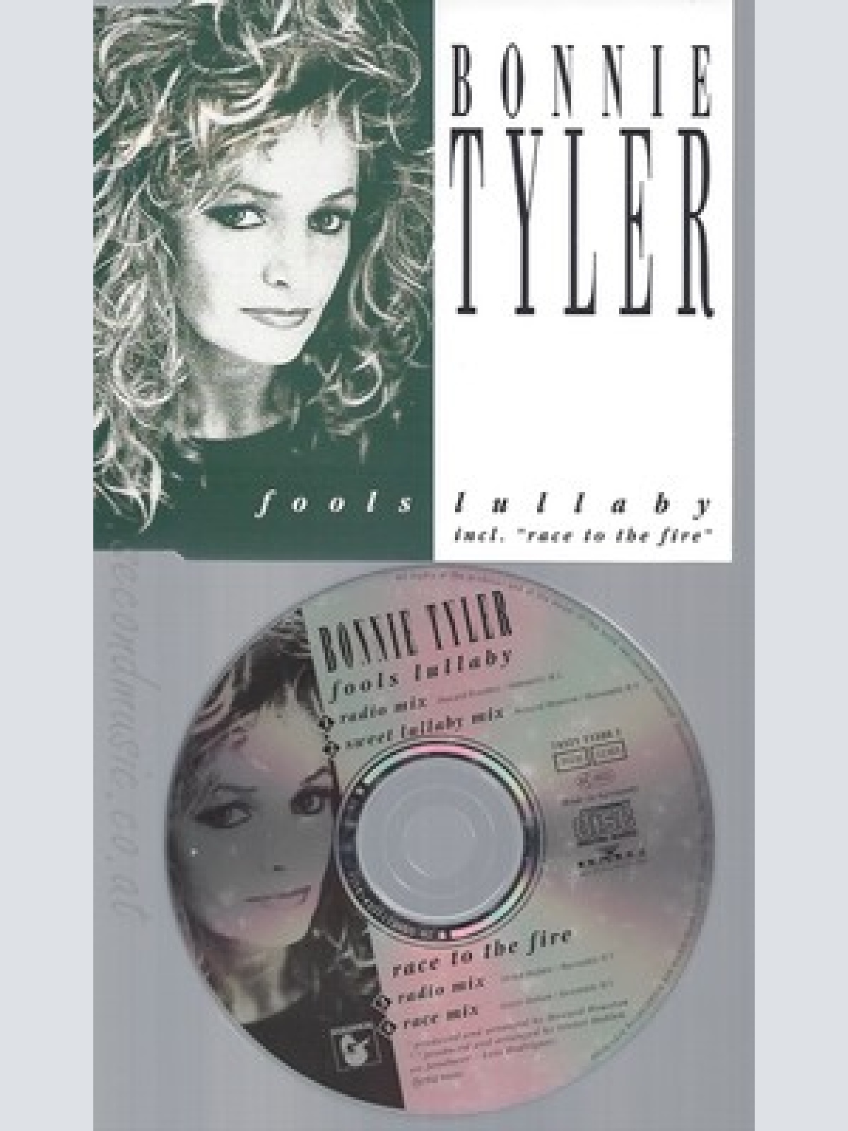 CD--BONNIE TYLER - - - SINGLE -- FOOLS LULLABY