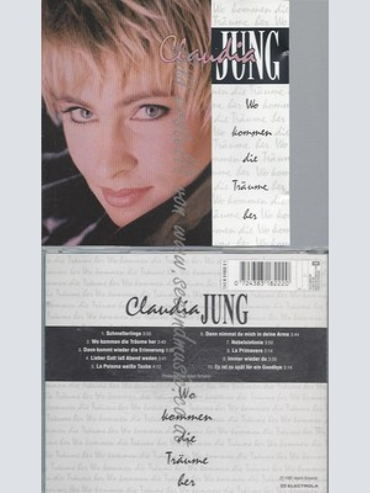 CD--CLAUDIA JUNG - - -- WO KOMMEN DIE TRAEUME HER