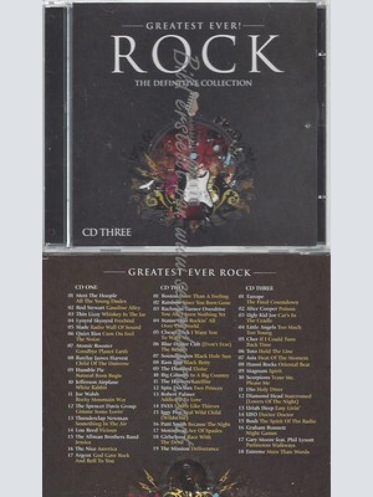 CD--VARIOUS--ROCK-GREATEST EVER | BOX-SET