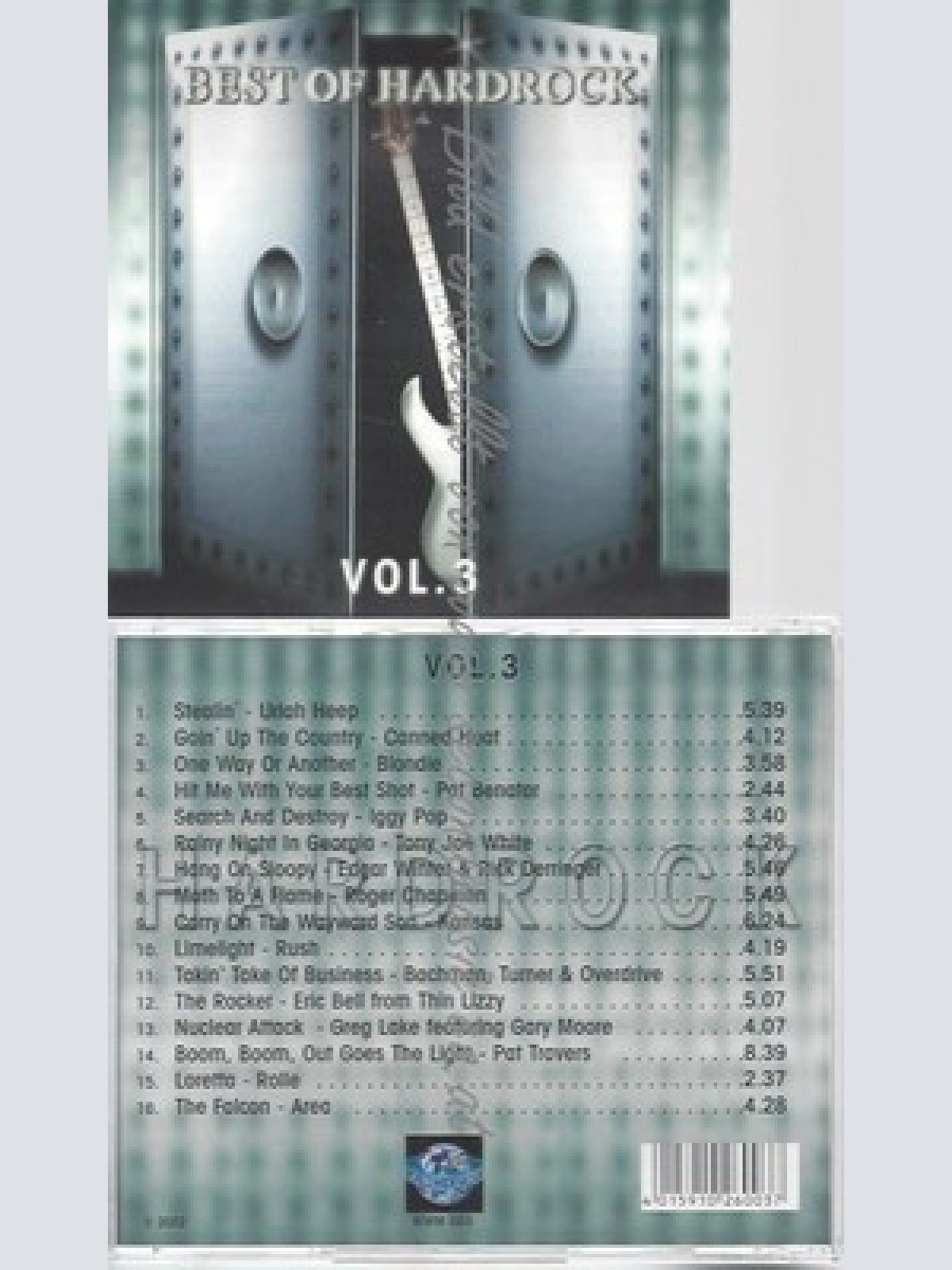 CD--VARIOUS ARTISTS--BEST OF HARDROCK VOL 3