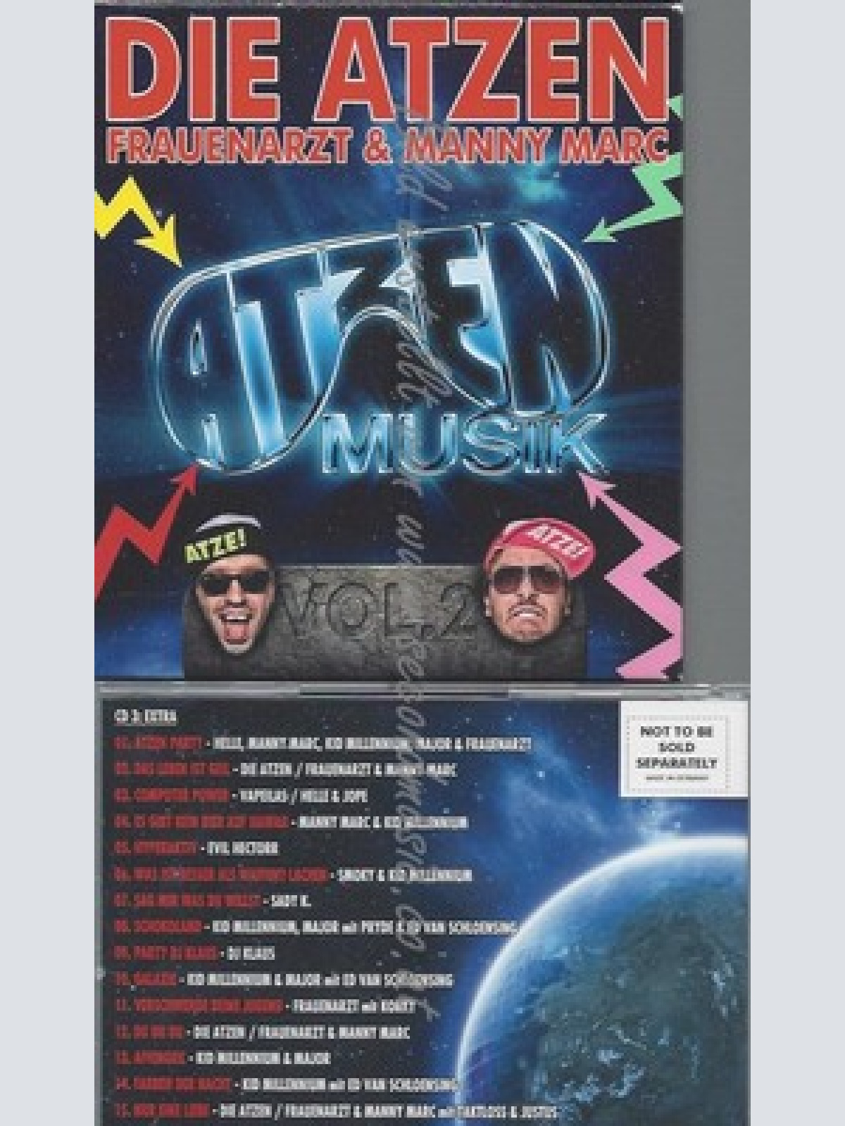 CD--DIE ATZEN FRAUENARZT & MANNY MARC - - - BOX-SET -- PRAESENTIEREN ATZEN MUSIK