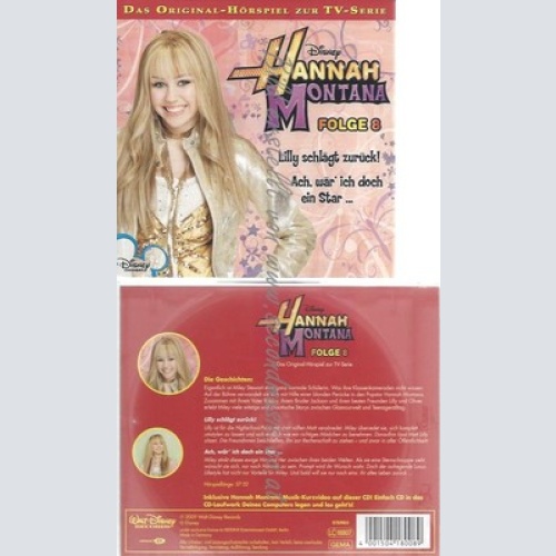 CD--HANNAH MONTANA - - -- HANNAH MONTANA FOLGE 8