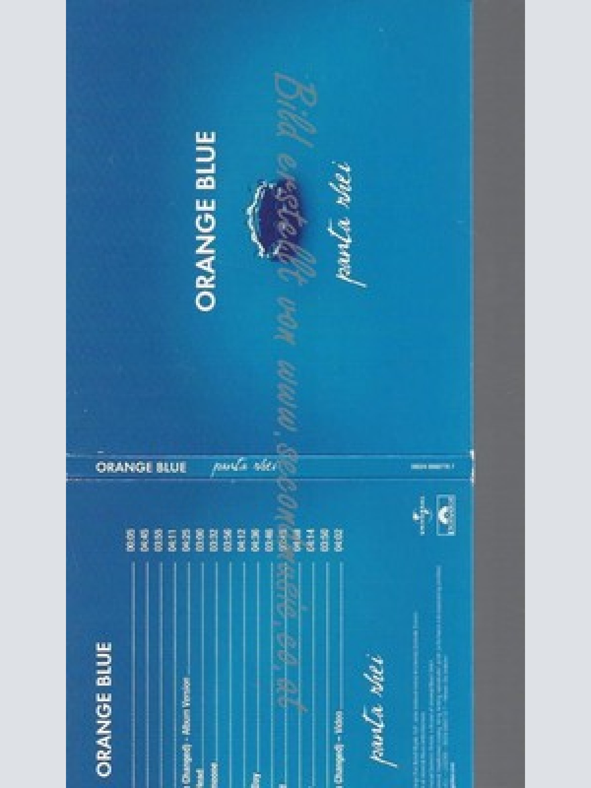 CD--ORANGE BLUE - - - LIMITED EDITION -- PANTA RHEI -LTD.EDT.-