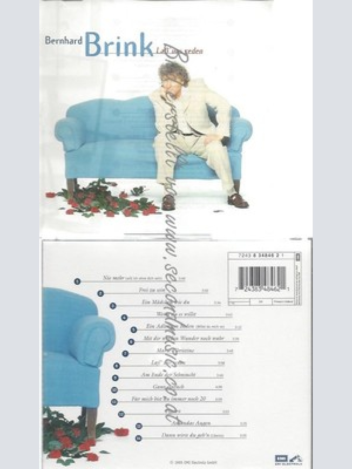 CD--BERNHARD BRINK - - -- LASS UNS REDEN