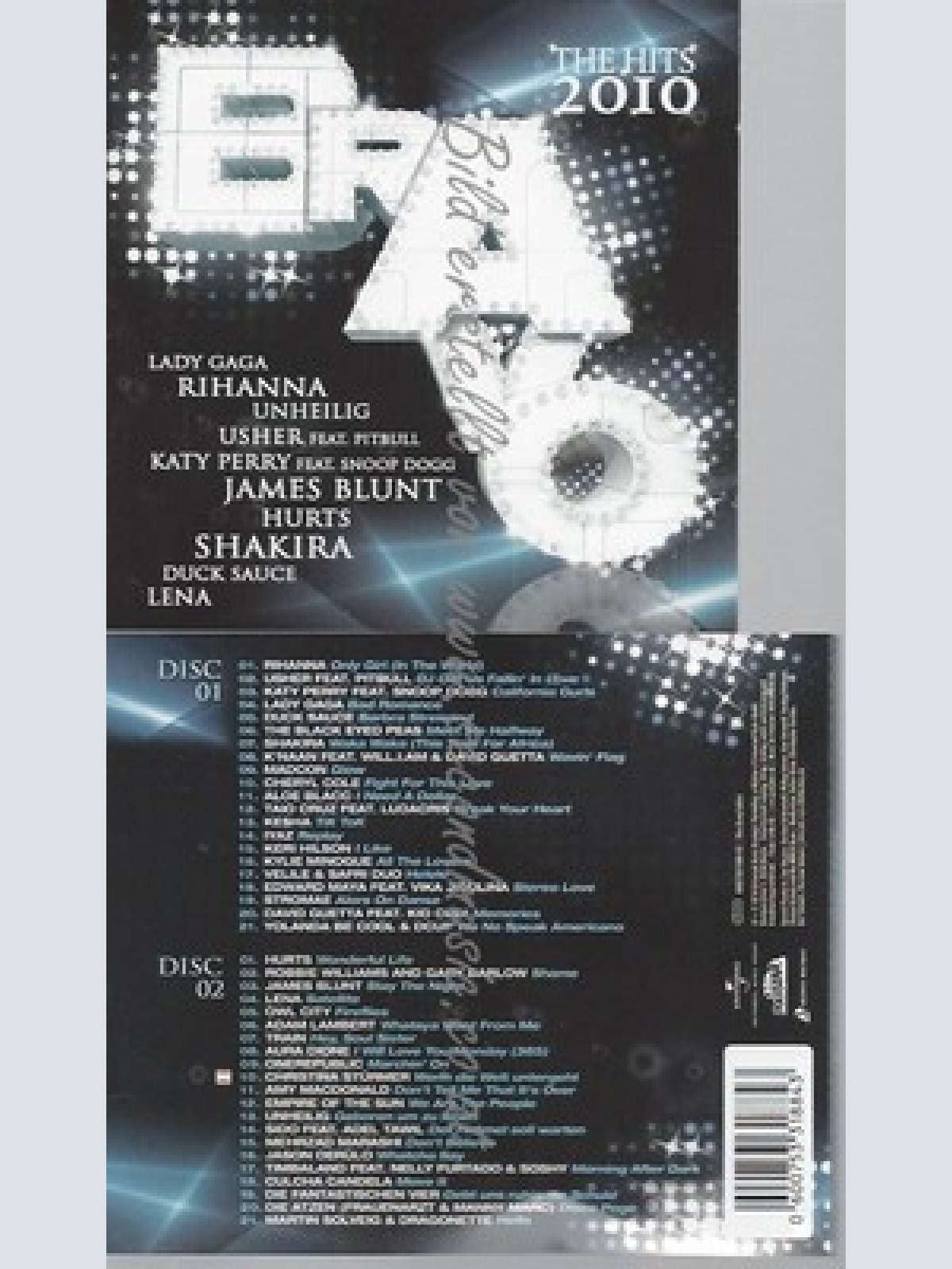 CD--DIVERSE POP - - - DOPPEL-CD -- BRAVO THE HITS