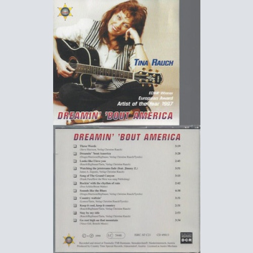CD--TINA RAUCH--DREAMIN BOUT AMERICA