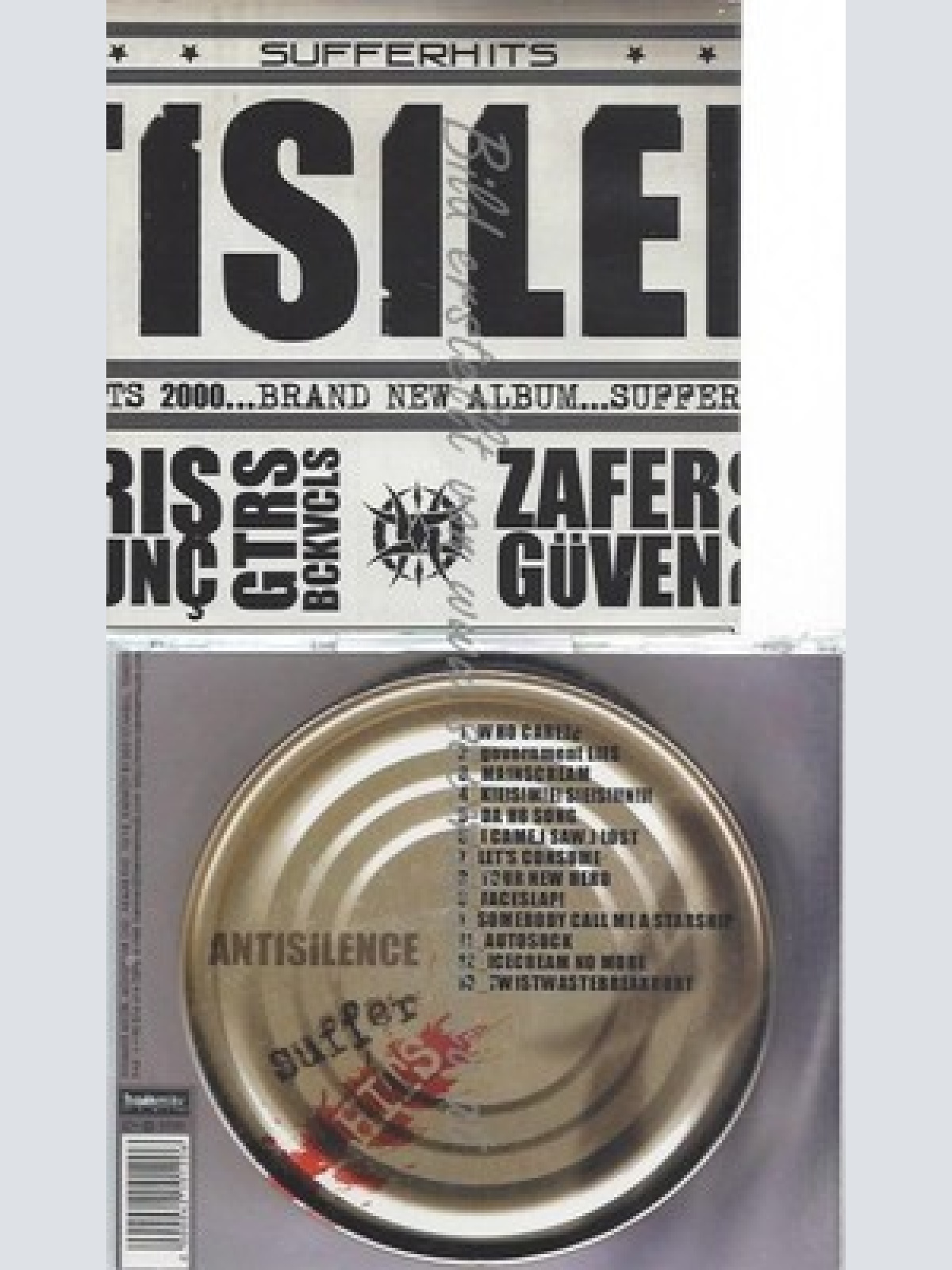 CD--ANTISILENCE--SUFFERHITS
