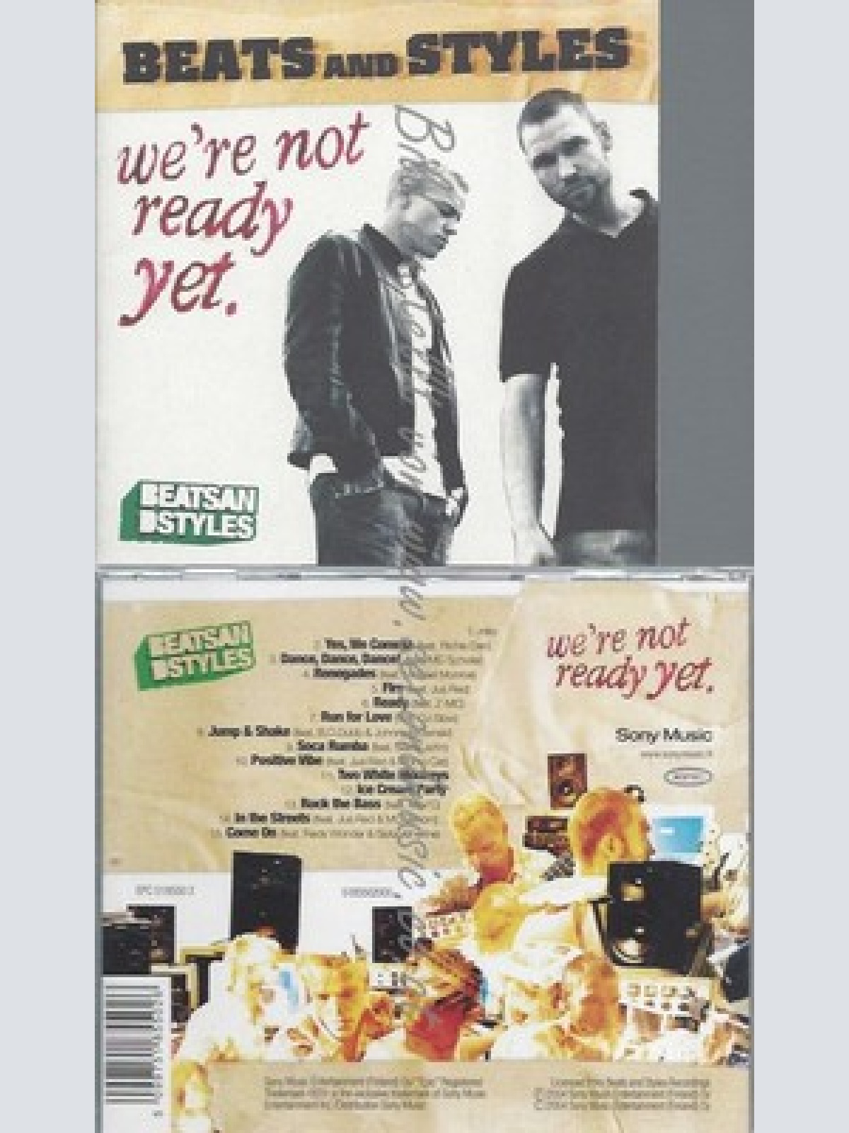 CD--BEATS & STYLES--WE'RE NOT READY YET