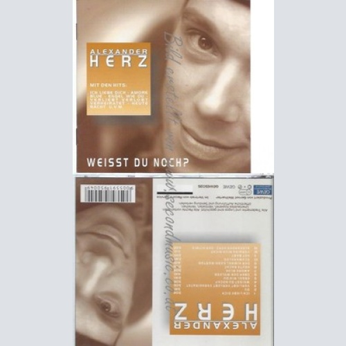 CD--ALEXANDER HERZ--WEISST DU NOCHCD