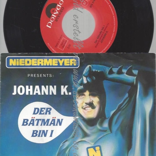7"   Niedermeyer Presents: Johann K.  Der Bätmän Bin I