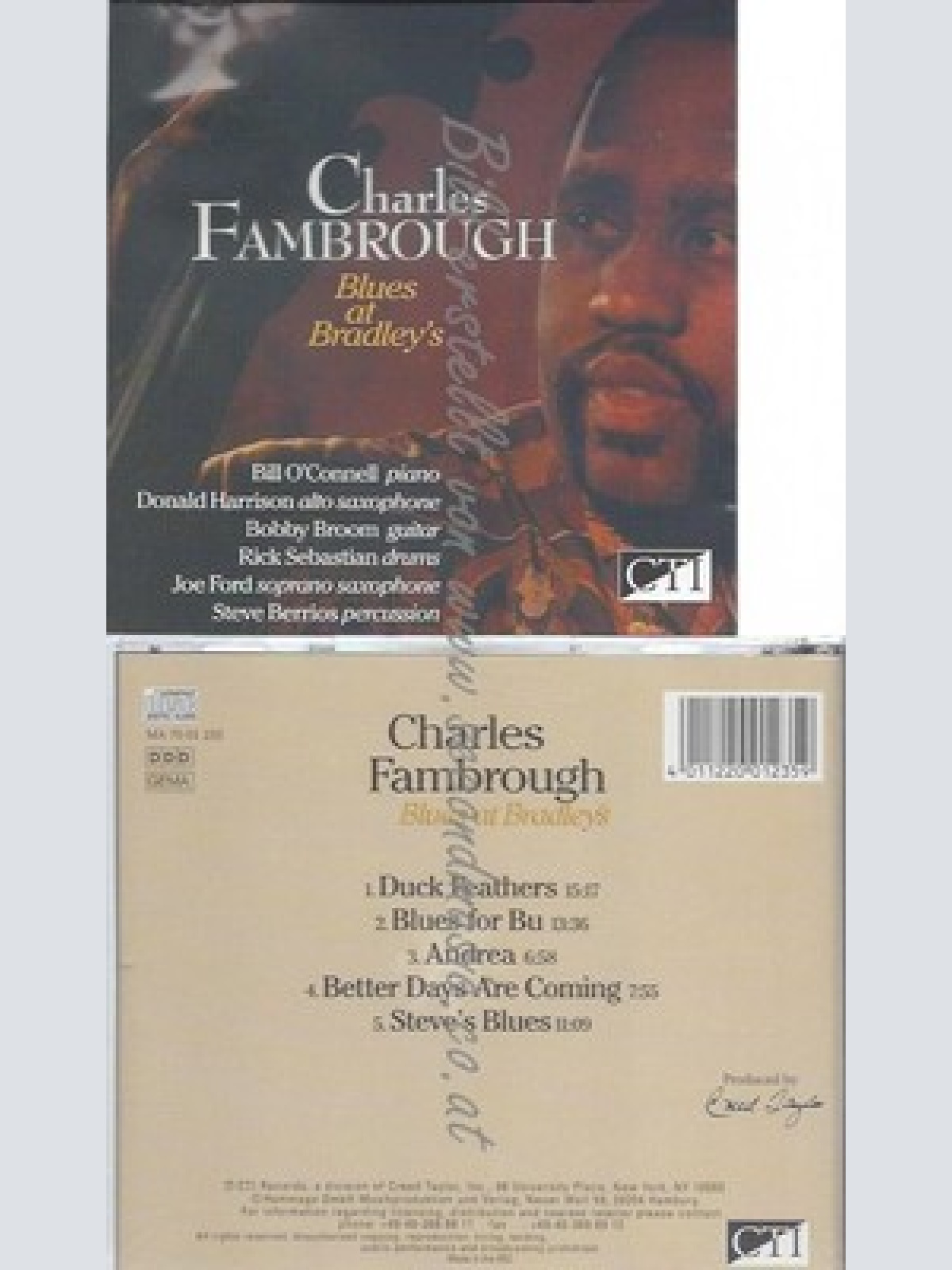 CD--CHARLES FAMBROUGH--BLUES AT BRADLEY'S