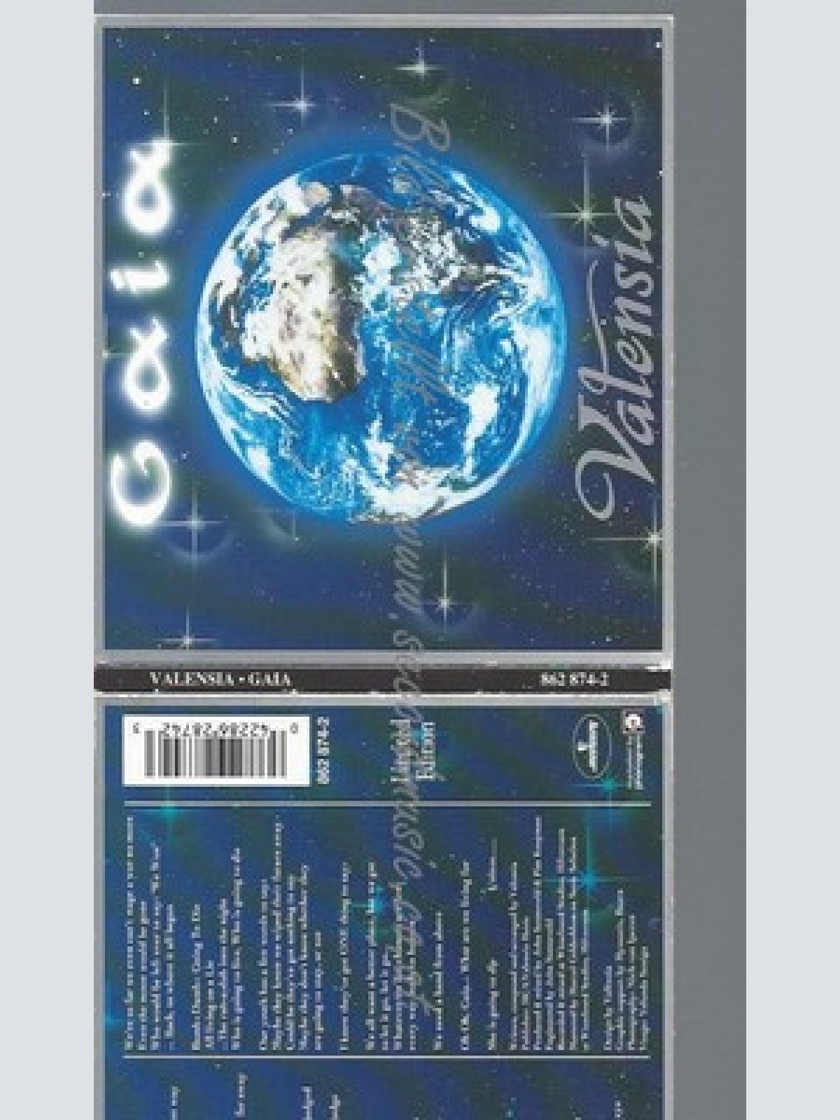 CD--862 874-2/ VALENSIA--GAIA -LIMITED EDITION-