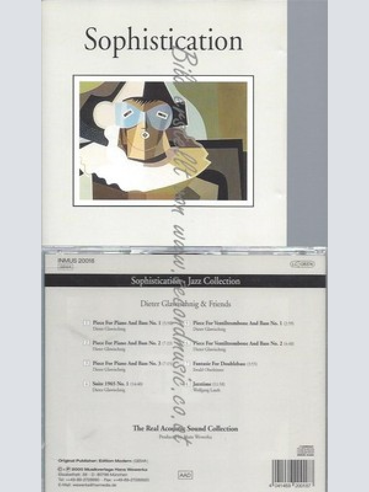 CD--DIETER GLAWISCHNIG & FRIENDS--SOPHISTICATION