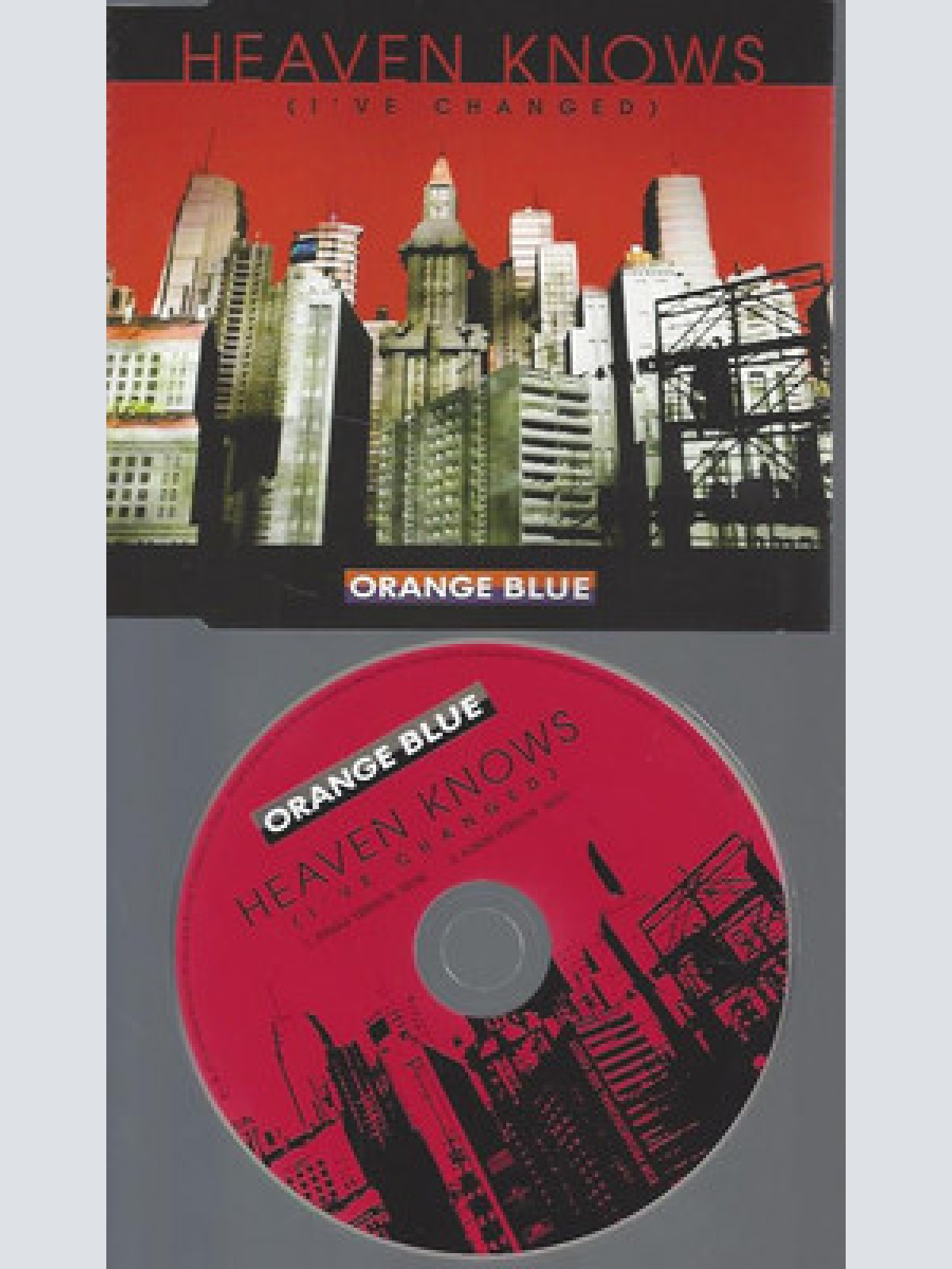CD--PROMO--ORANGE BLUE--HEAVEN KNOWS