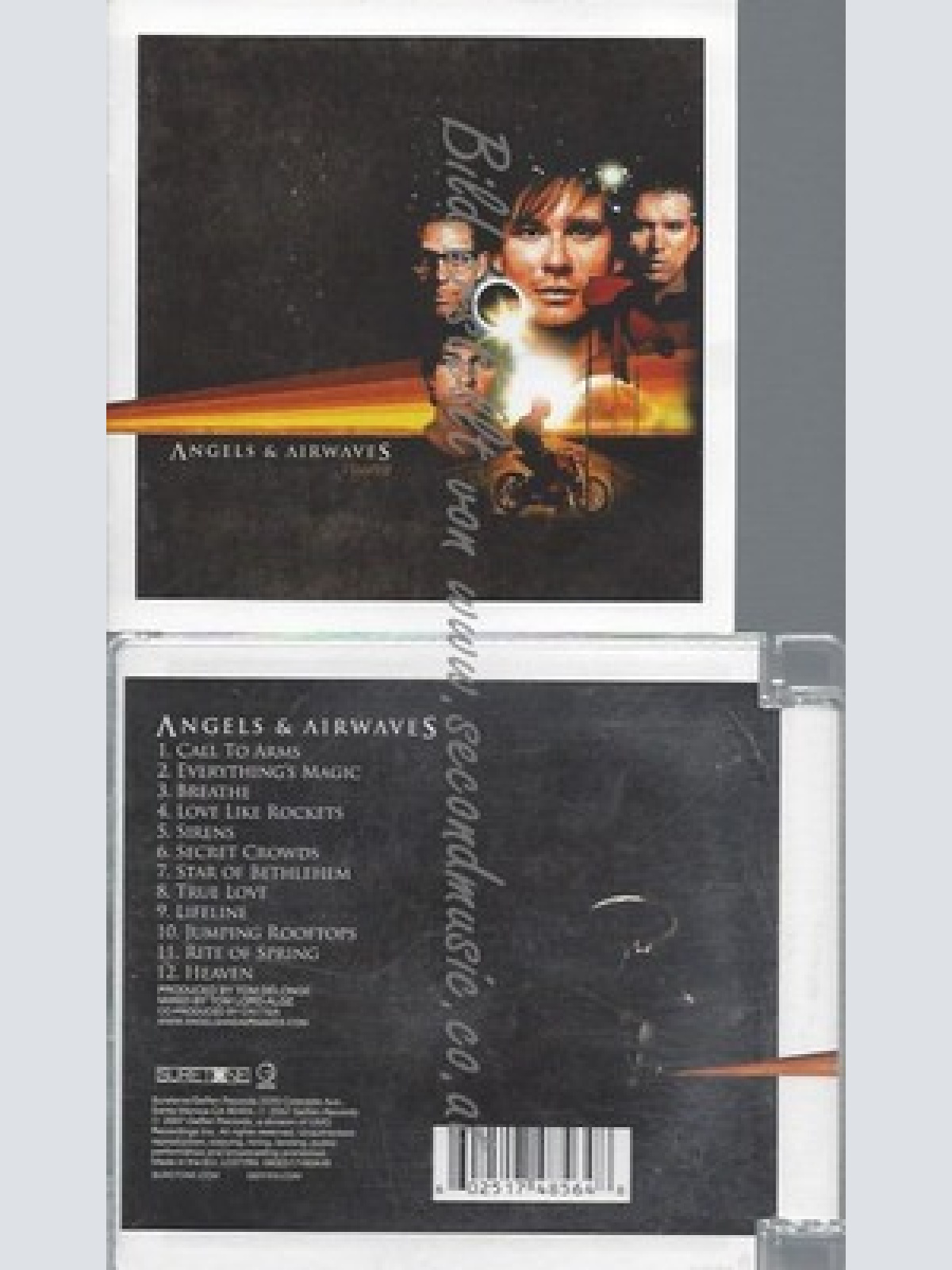 CD--ANGELS & AIRWAVES--I-EMPIRE