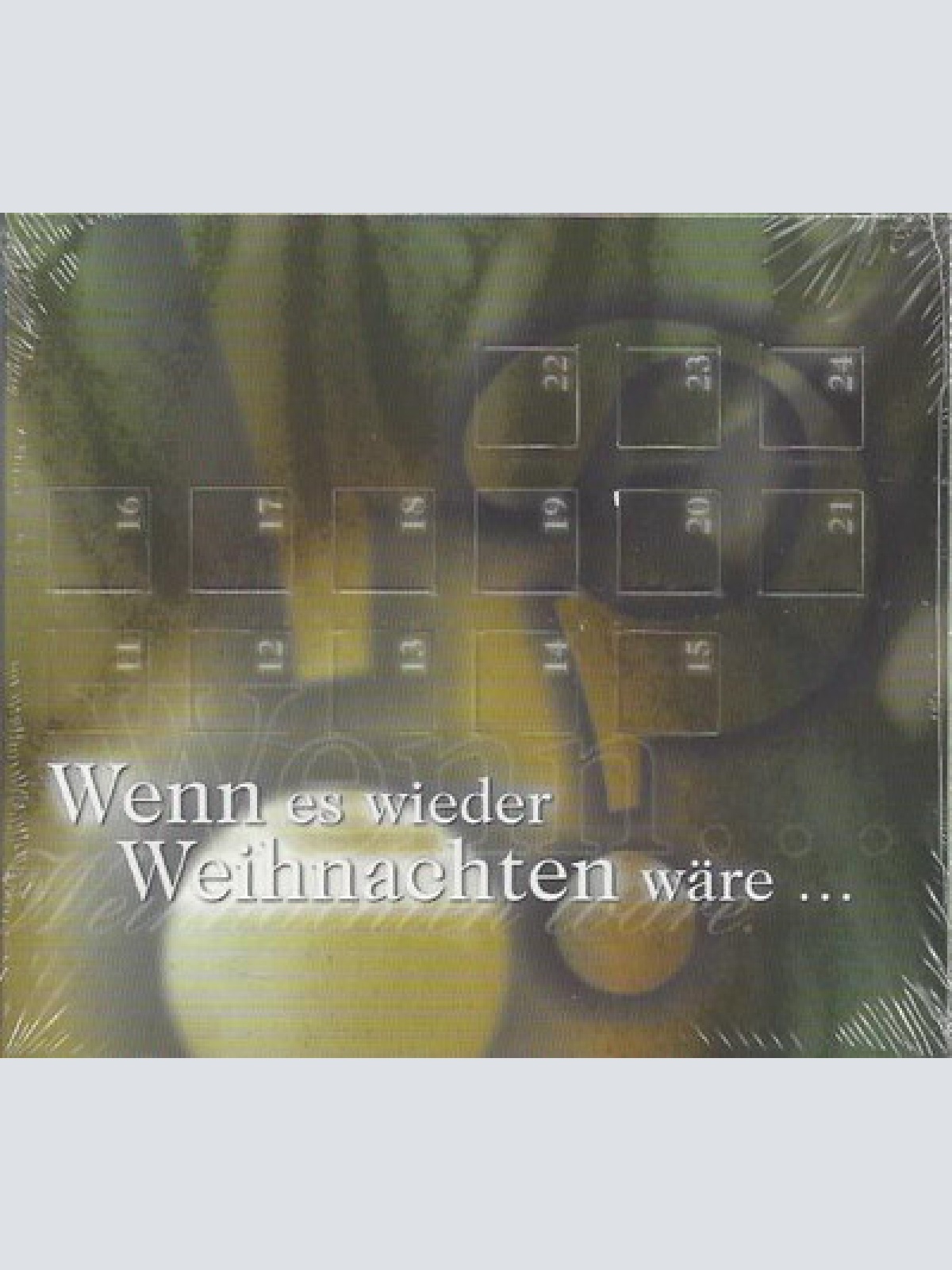 CD--WENN ES WIEDER WEIHNACHTEN WAERE--NEU