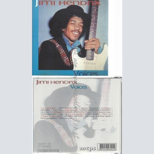 CD--JIMI HENDRIX--VOICES--