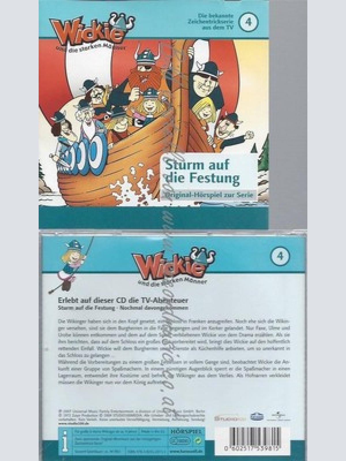 CD--WICKIE UND DIE STARKEN MÄNNER - - -- WICKIE UND DIE STARKEN MÄNNER - FOLGE 4
