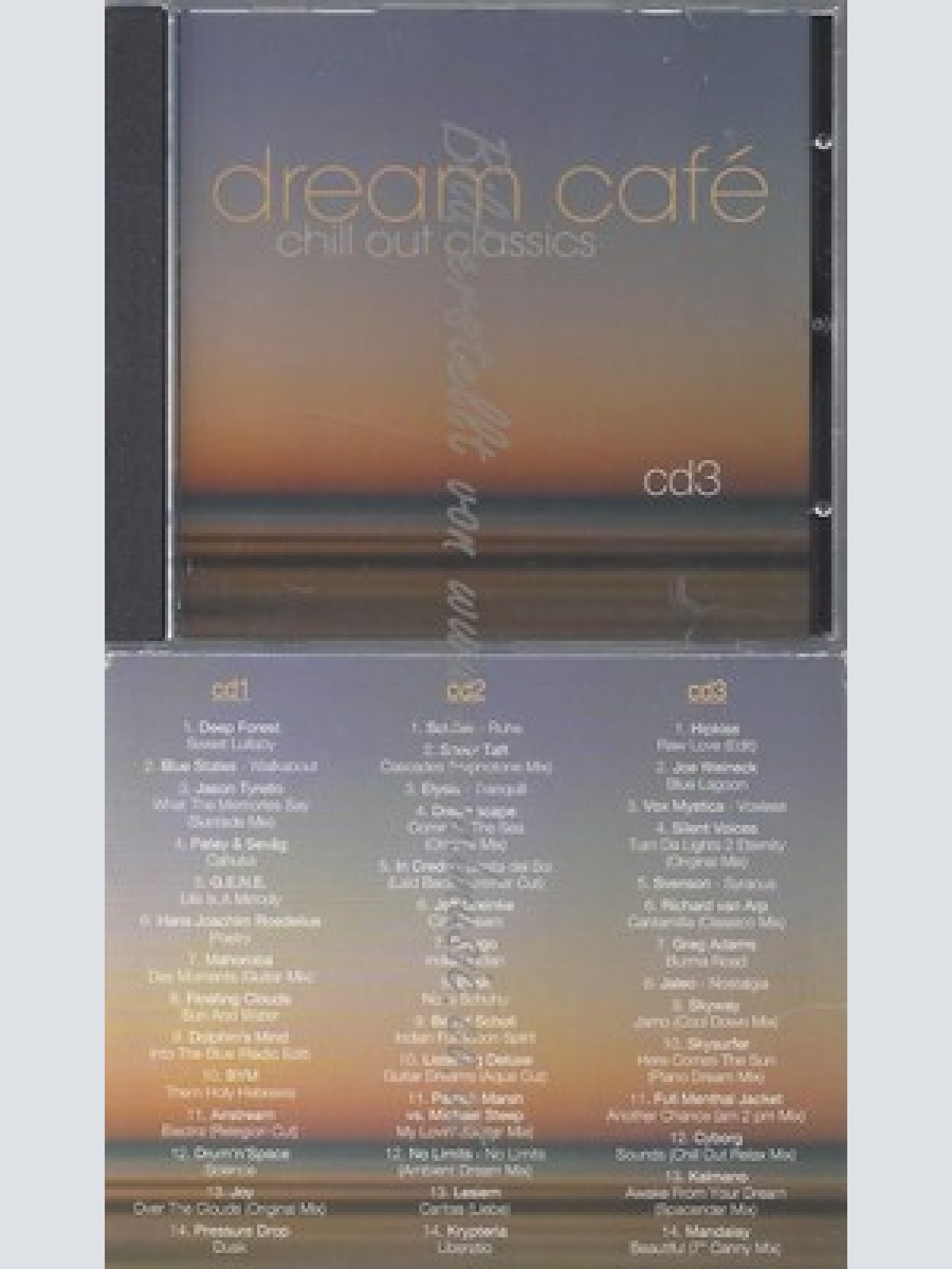 CD--VARIOUS - - - BOX-SET -- DREAM CAFÉ
