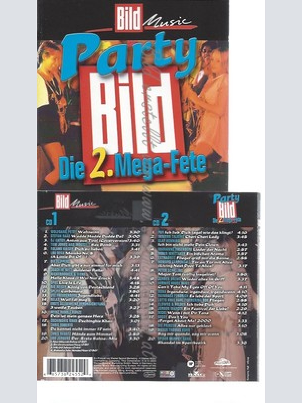 CD--VARIOUS -- --2CD -- BILD PARTY VOL.2--DIE MEGA FETE