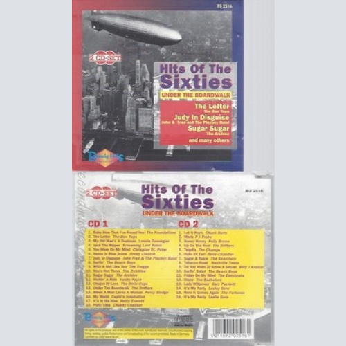 CD--UNDER THE BOARDWALK----- FOUNDATIONS, BOX TOPS, LONNIE DONEGAN, SCREAMING LO