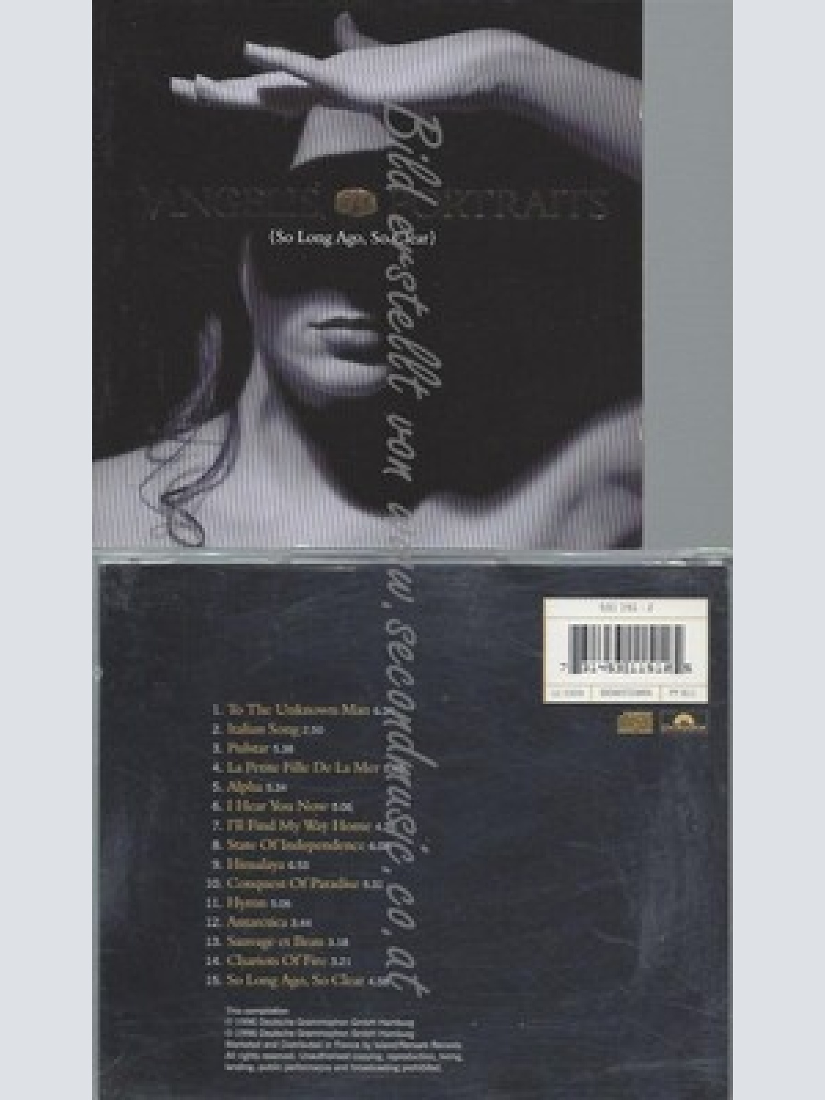 CD--VANGELIS - - - ORIGINAL RECORDING REMASTERED -- VANGELIS-PORTRAITS -SO LONG