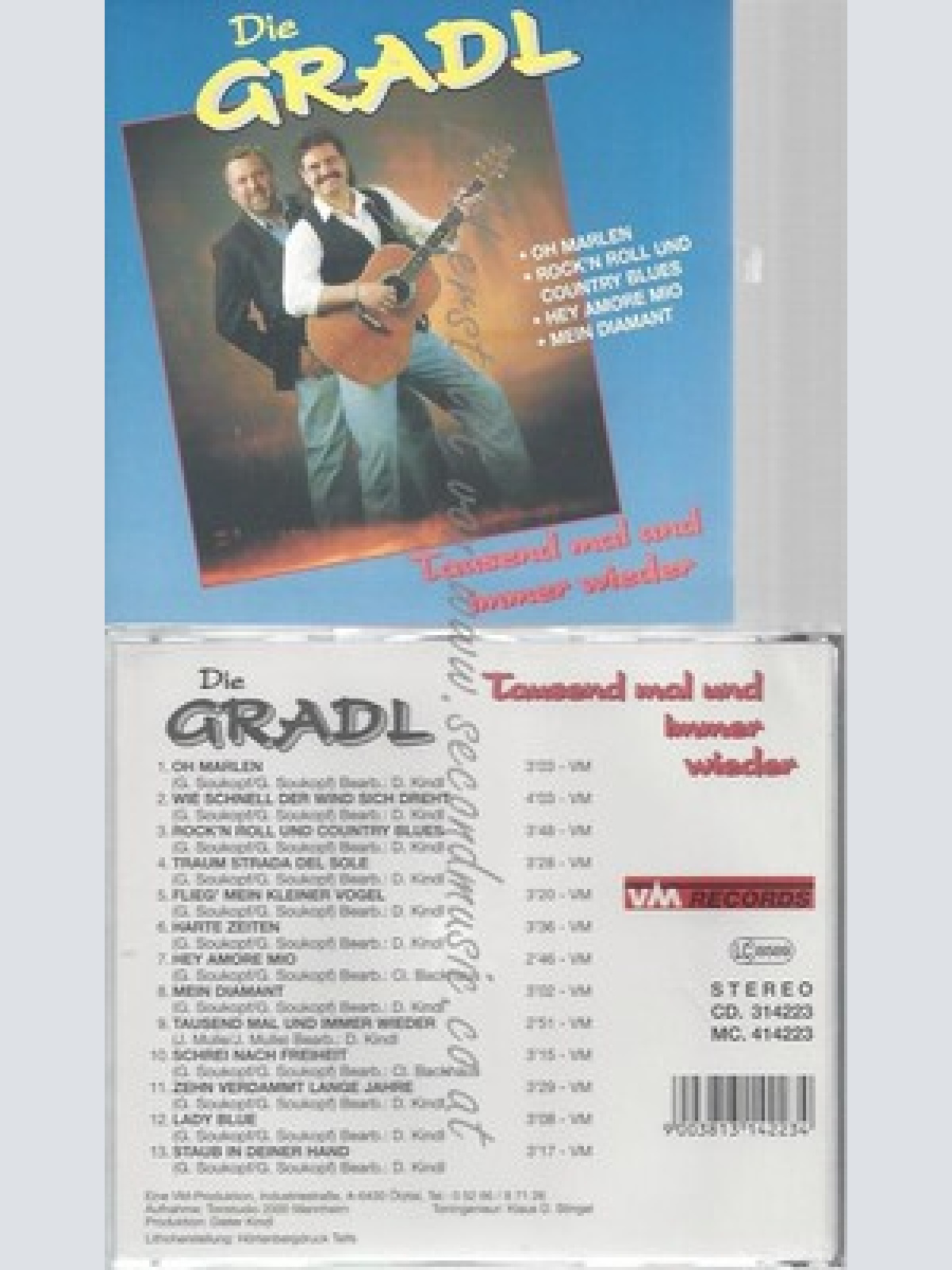 CD--DIE GRADL--TAUSEND MAL UND IMMER WIEDER
