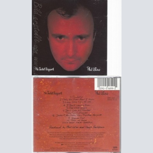 CD--PHIL COLLINS--NO JACKET REQUIRED
