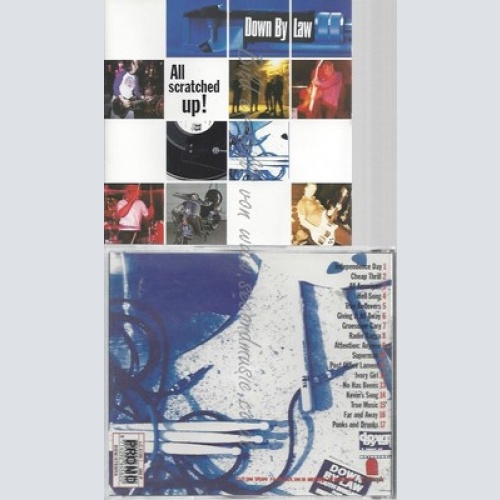 CD--DOWN BY LAW--ALL SCRATCHED UP