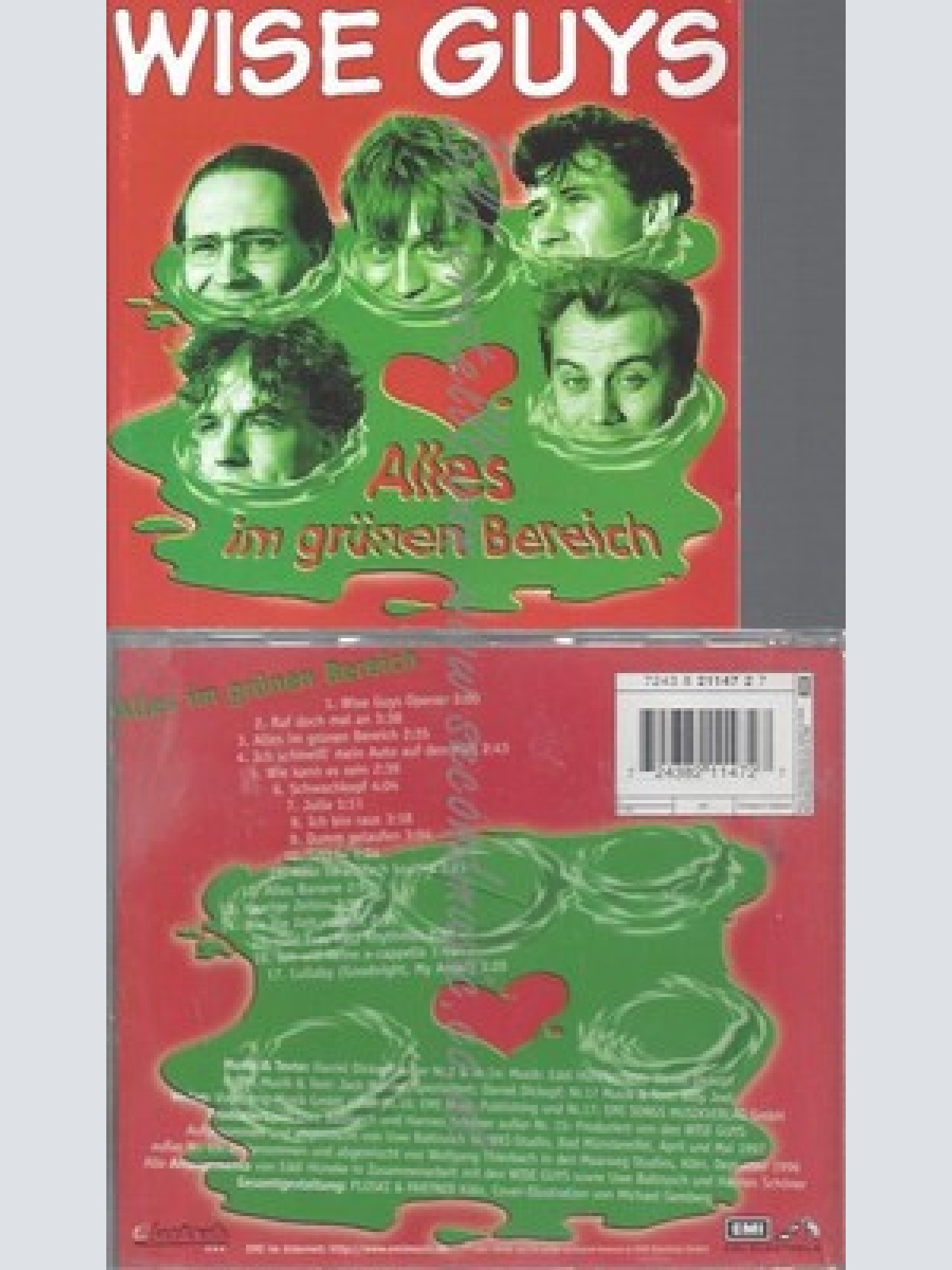CD--WISE GUYS - - -- ALLES IM GRUENEN BEREICH
