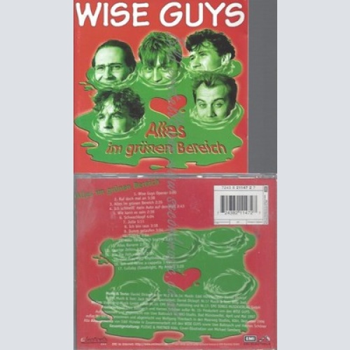 CD--WISE GUYS - - -- ALLES IM GRUENEN BEREICH
