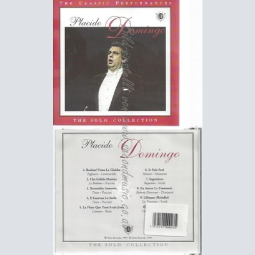 CD--PLACIDO DOMINGO --THE SOLO COLLECTION